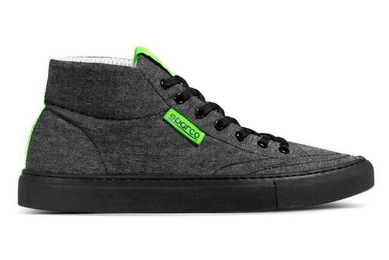 Sparco Shoe Futura Size 46 GRY/GRN-thumbmail-2