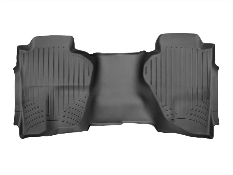 WeatherTech 2021+ Hyundai Santa Fe Hybrid Rear Floor Liner HP - Black-thumbmail-1