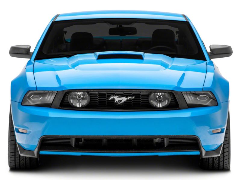 Raxiom 10-12 Ford Mustang w/ Factory Halogen LED Projector Headlights- Blk Housing (Clear Lens)-thumbmail-4