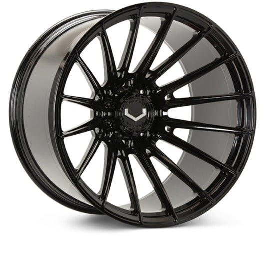 Vossen VFX-01 22x12 - 5x127 - ET44 - Ultra Deep - 71.5 - Gloss Black Wheel
