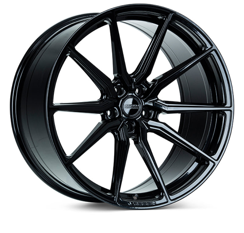 Vossen HF-3 22x10.5 / 5x127 / ET27 / Deep Face / 71.5 - Gloss Black-thumbmail-1