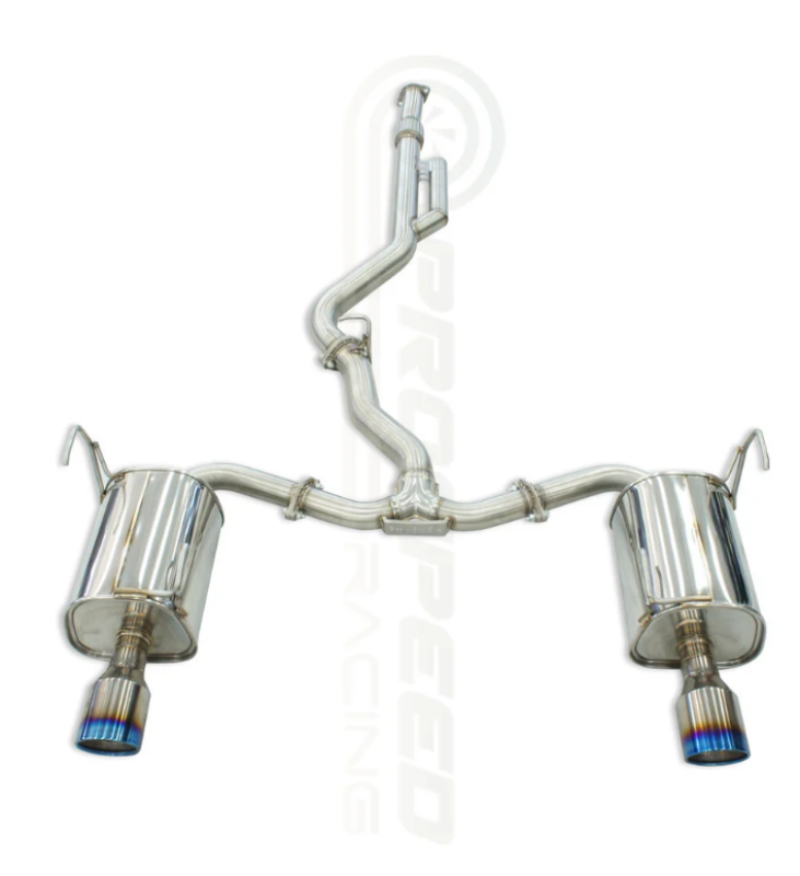 Invidia Subaru WRX VN 22+ (Wagon) Q300 Cat Back Exhaust w/TI Rolled Tips-thumbmail-1