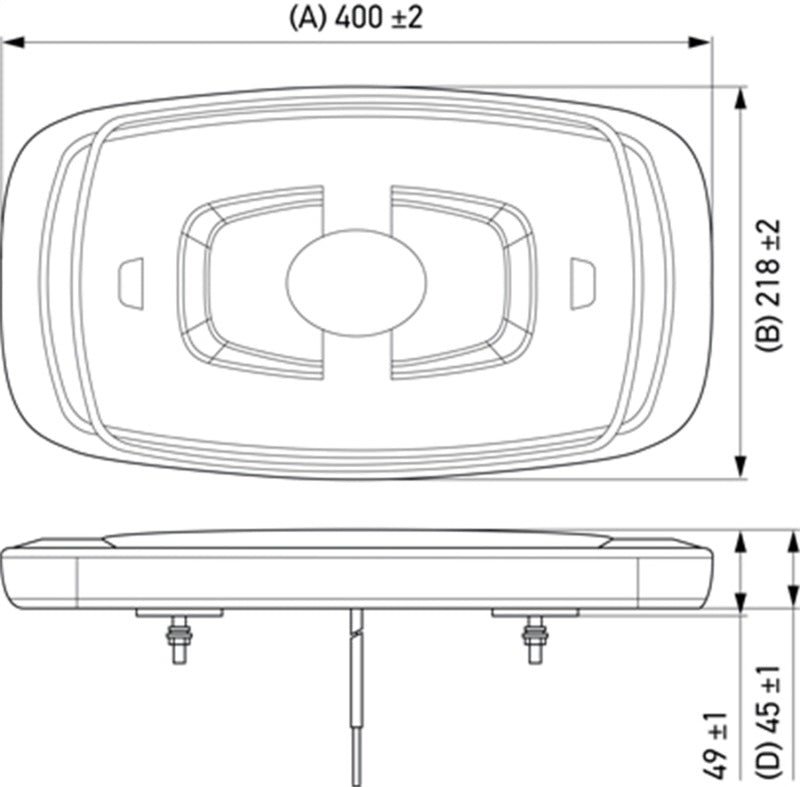 Hella L/Bar Mini 16In Led (Mv Fxd Amber)-thumbmail-2