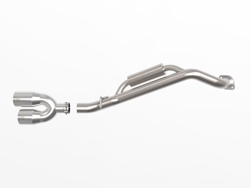 aFe Takeda 2-1/2in 304 Stainless Steel Axle-Back Exhaust w/ Polished Tip Hyundai Kona 24-26 L4-1.6L-thumbmail-6