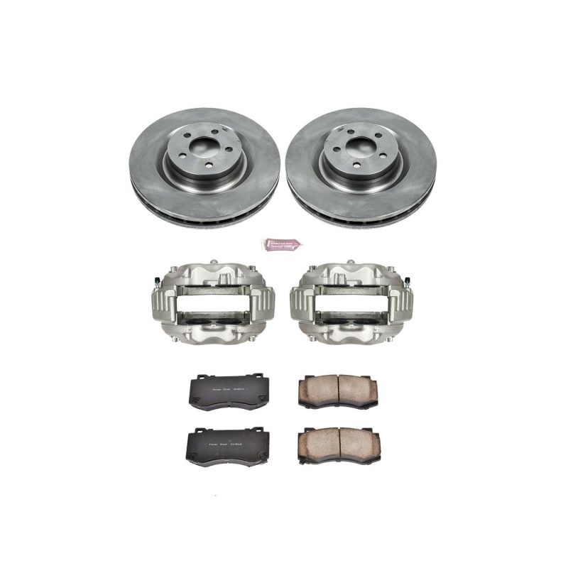 Power Stop 06-08 Dodge Magnum Front Autospecialty Kit w/Cals-thumbmail-1