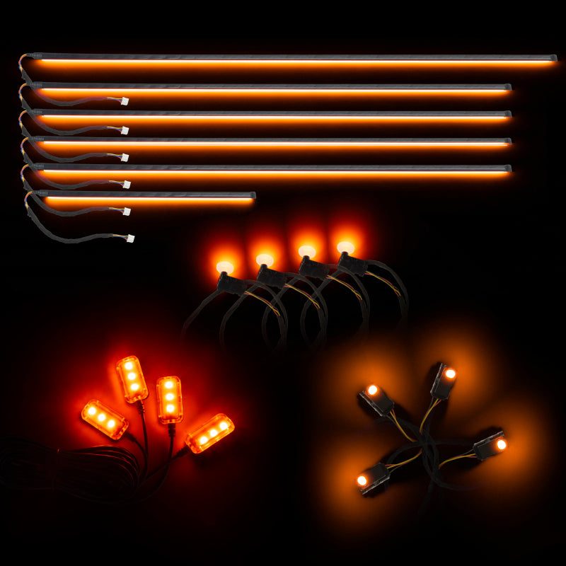 Oracle Lighting Dynamic Colorshift 18 Piece Universal Full LED Interior Dash Board Kit-thumbmail-9