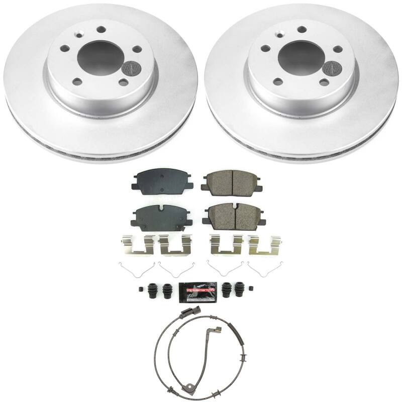 Power Stop 20-22 Cadillac CT4 Front Z23 Coated Brake Kit-thumbmail-1