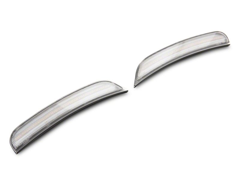 Raxiom 15-23 Dodge Charger Excluding Widebody Axial Series LED Side Marker Lights- Clear-thumbmail-4