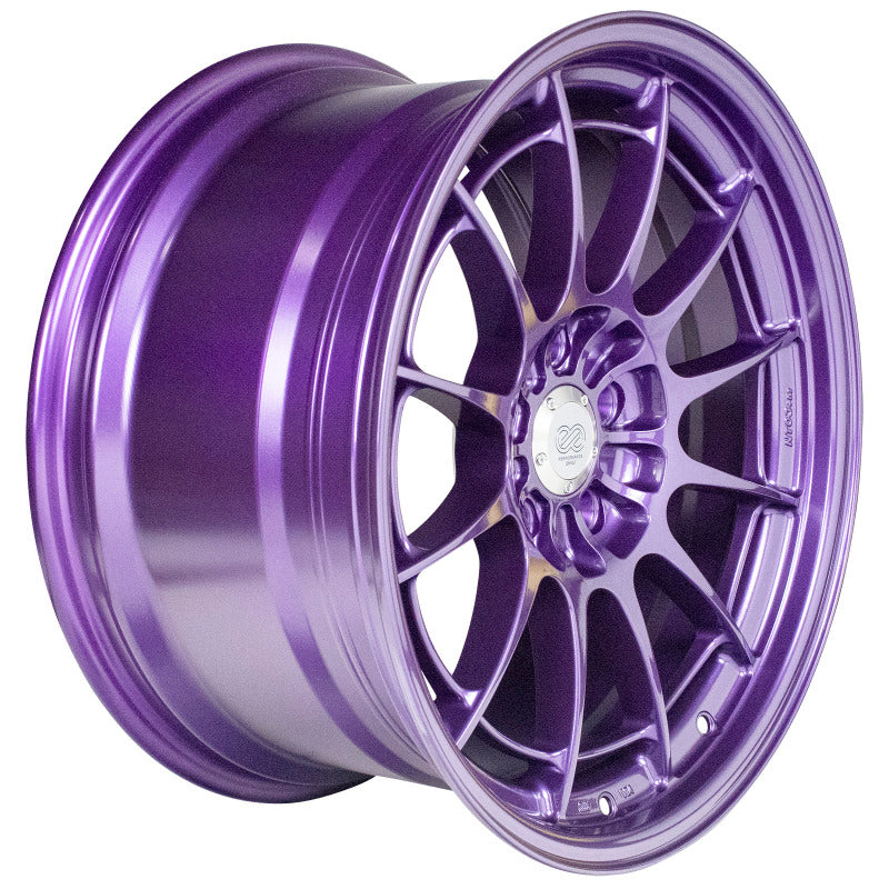 Enkei NT03+M 18x9.5 5x114.3 40mm Offset 72.6mm Bore Purple Wheel (MOQ 40)-thumbmail-2