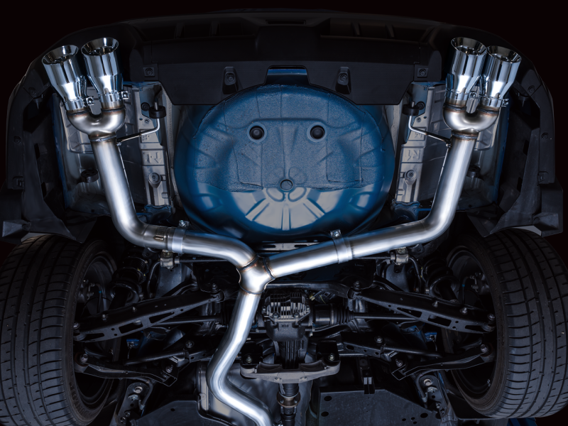 AWE Tuning 2022+ VB Subaru WRX Track Edition Exhaust - Chrome Silver Tips-thumbmail-2