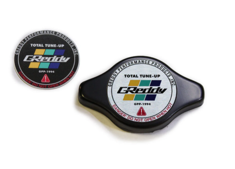 GReddy Type-N No Relief Radiator Cap Most Honda / Some Toyota - Black-thumbmail-1