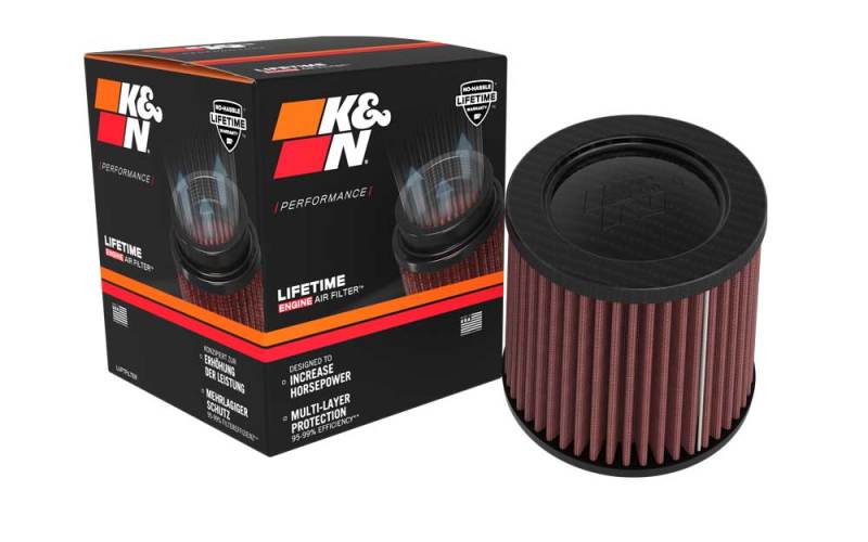 K&N Round Tapered Universal Air Filter 2.75in Flange 5.063in Base 4.5in Top 5in Height-thumbmail-4