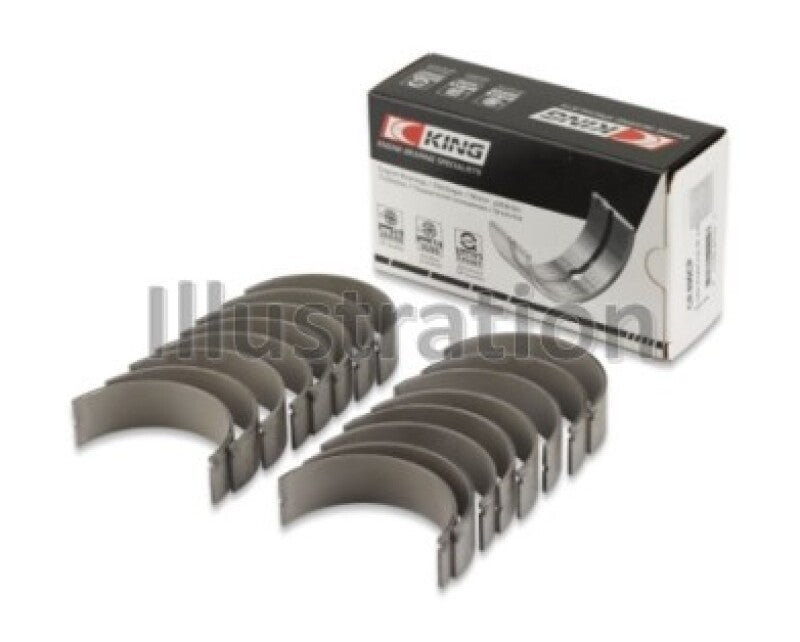 King Engine Bearings Ford 391CI 32V Turbo Power Stroke Diesel Connecting Rod Bearing Set-thumbmail-1