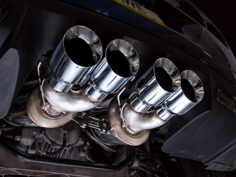 AWE Tuning C6 Chevrolet Corvette Z06/ZR1 Touring Edition Axle-back Exhaust w/ Chrome Silver Tips-thumbmail-2