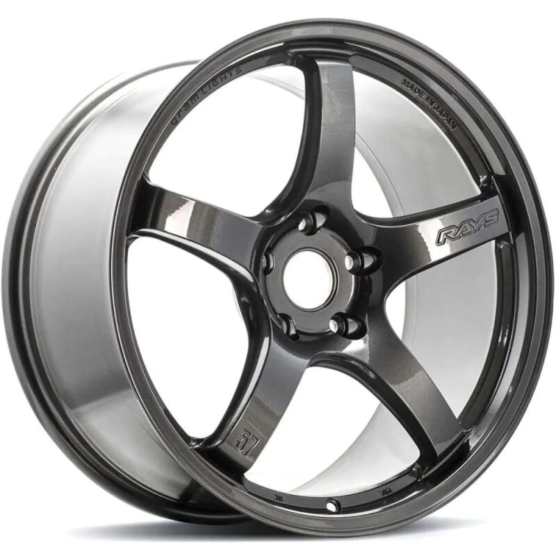 Gram Lights 57CR 17x9 +38 5x100 HS Gunmetallic Wheel (Min Order Of 20)-thumbmail-1