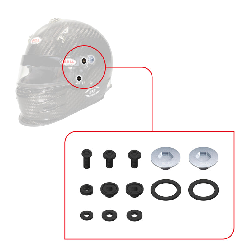 Bell SV (SE03/05) Pivot Kit - Silver-thumbmail-2