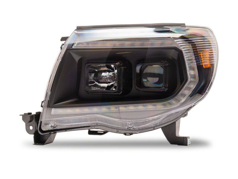 Raxiom 05-11 ToyotaTacoma Axial Series Switchback Projector Headlights- Black Housing- Clear Lens-thumbmail-4
