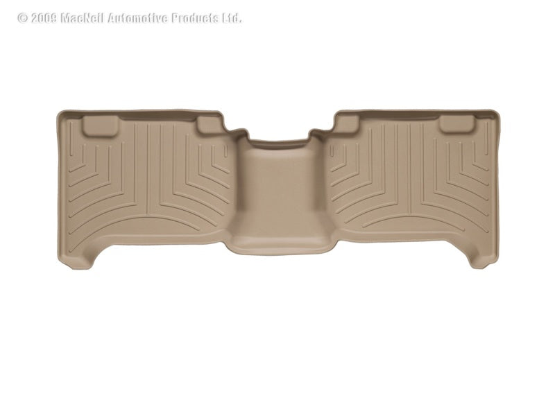 WeatherTech 04+ GMC Canyon Ext Cab Rear FloorLiner - Tan-thumbmail-1