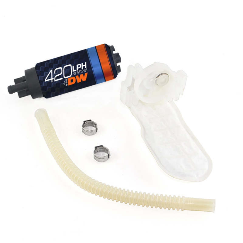 Deatschwerks DW420 Series 420lph In-Tank Fuel Pump w/ Install Kit For 04-7 Cadillac CTS-V-thumbmail-1