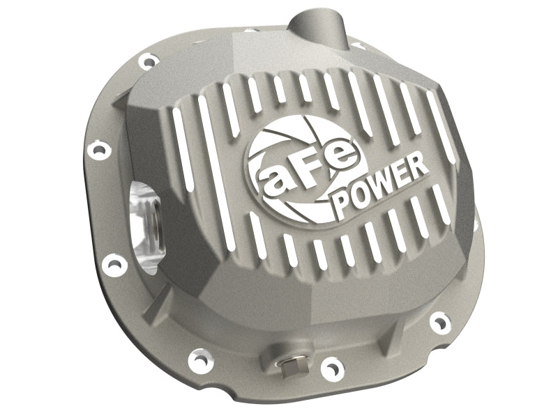 aFe 90-14 Ford F-150 Rear Differential Cover - Raw w/ Machined Fins-thumbmail-3
