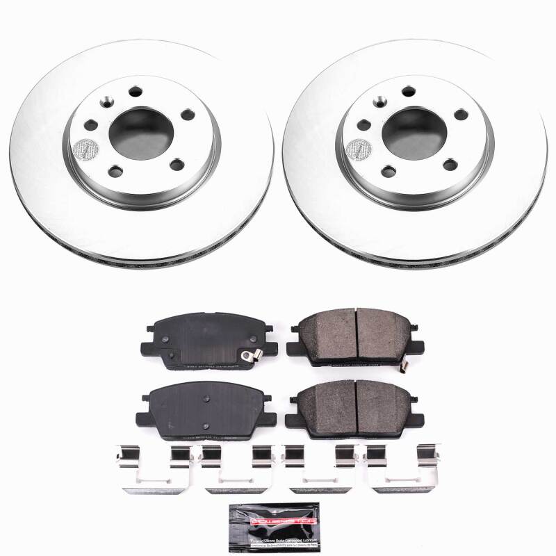 Power Stop 17-19 Buick LaCrosse Front Z23 Coated Brake Kit-thumbmail-1