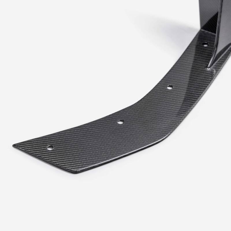 Anderson Composites 2024 Ford Mustang Type-GT5 Carbon Fiber Front Splitter Wickers-thumbmail-3