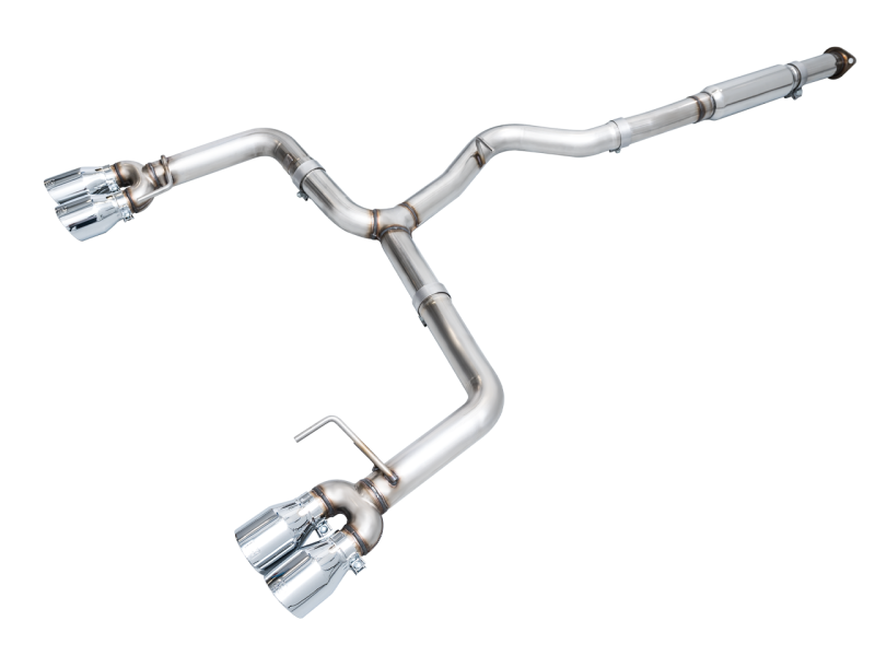 AWE Tuning 2022+ VB Subaru WRX Track Edition Exhaust - Chrome Silver Tips-thumbmail-1