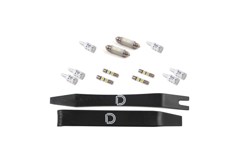 Diode Dynamics 94-04 d Mustang Interior LED Kit Cool White Stage 1-thumbmail-3