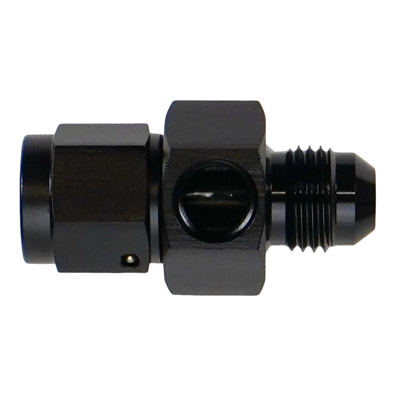 DeatschWerks 6AN Male Flare to Female Flare Swivel with 1/8th npt-thumbmail-1