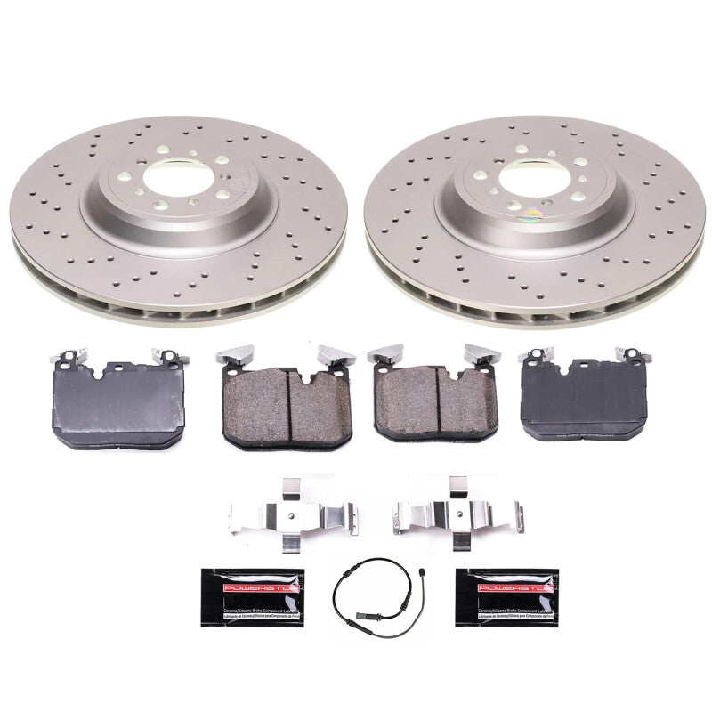 Power Stop 16-18 BMW M2 Front Z23 Coated Brake Kit-thumbmail-1