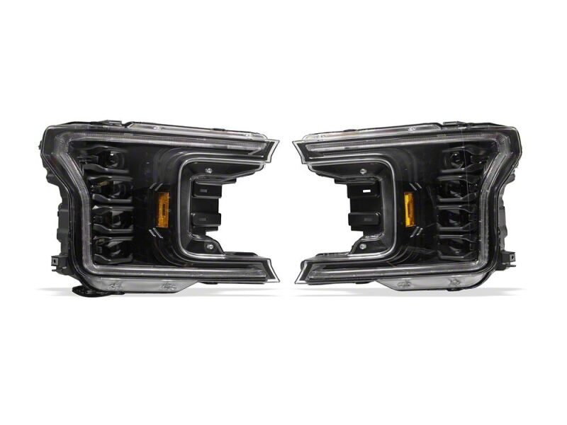Raxiom 18-20 Ford F-150 CXR Series V2 LED Headlights- Black Housing- Clear Lens-thumbmail-6