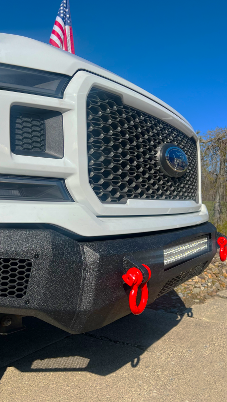 Fishbone Offroad 18-20 Ford F150 Pelican Front Bumper - Black Texture-thumbmail-5