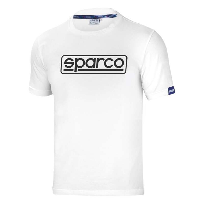Sparco T-Shirt Frame SMALL White-thumbmail-1