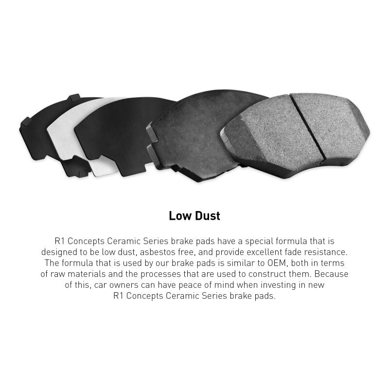 R1 18-23 Chevrolet Aveo Front Ceramic Brake Pads-thumbmail-4
