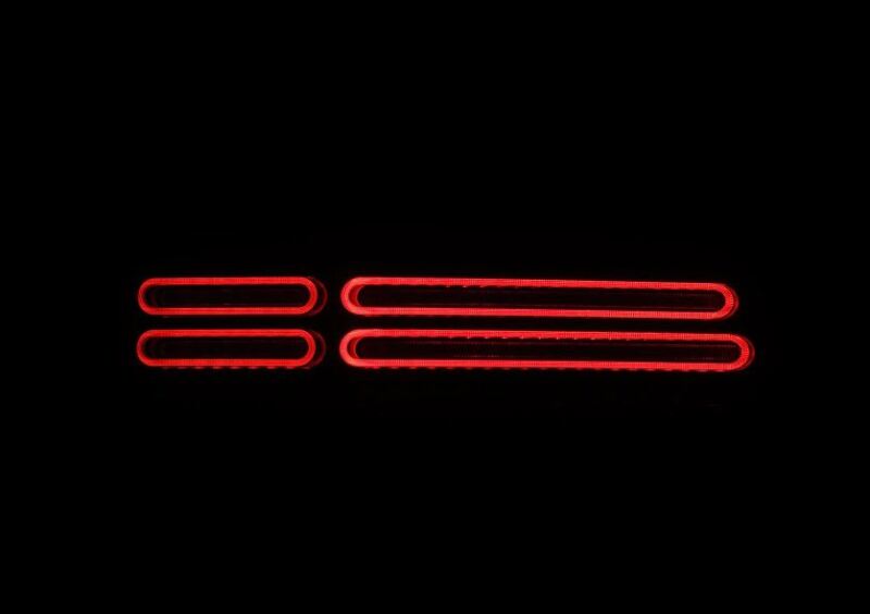 AlphaRex 23-25 Nissan Z Nova-Series Quad-Loop Style Prismatic LED Tail Lights - Alpha Black-thumbmail-2