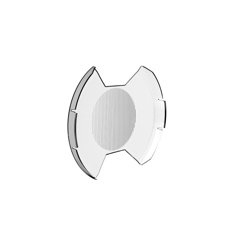 KC HiLiTES SlimLite 8in. LED Light Shield SAE Driving (Shield Only) - Clear-thumbmail-8