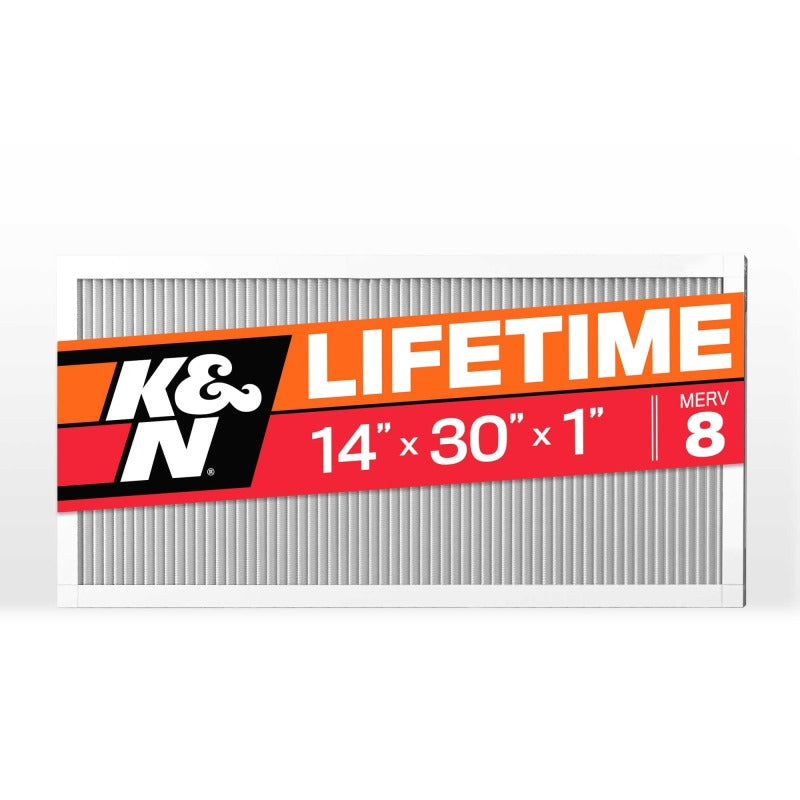 K&N HVAC Filter 14 X 30 X 1 Merv 8-thumbmail-1