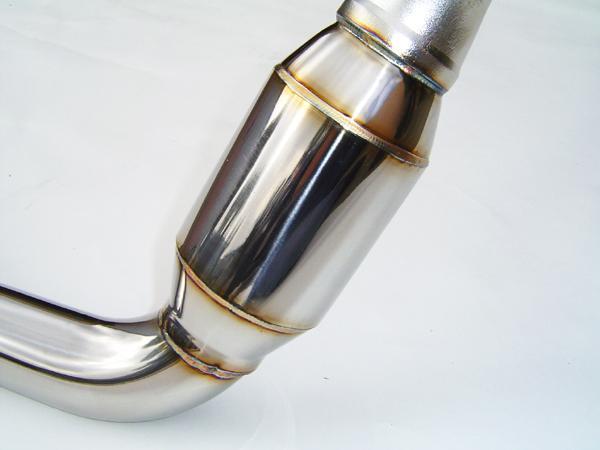 Invidia 02-07 WRX/STi Polished Divorced Waste Gate Downpipe with High Flow Cat-thumbmail-2