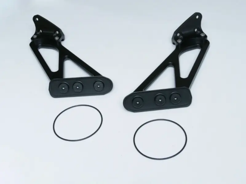Cusco 23+ Honda Civic Type-R (FL5) Bolt-on/OE Replacement High Position Rear Wing Stay/Bracket Set-thumbmail-2