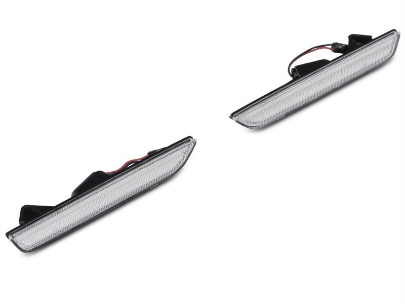 Raxiom10-14 Ford Mustang Axial Series LED Side and Quarter Marker Lights- Clear-thumbmail-2