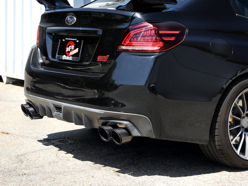 aFe Subaru WRX/STi 15-21 H4-2.0/2.5L Takeda 3in to 2-1/2in Stainless Cat-Back Exhst Crbn Fiber Tip-thumbmail-2