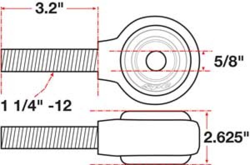 SPC Performance XAXIS Rod End Ball Joint-thumbmail-2