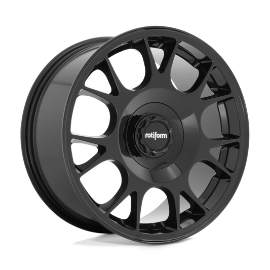 Rotiform R187 TUF-R Wheel 19x8.5 5x112/5x114.3 45 Offset - Gloss Black