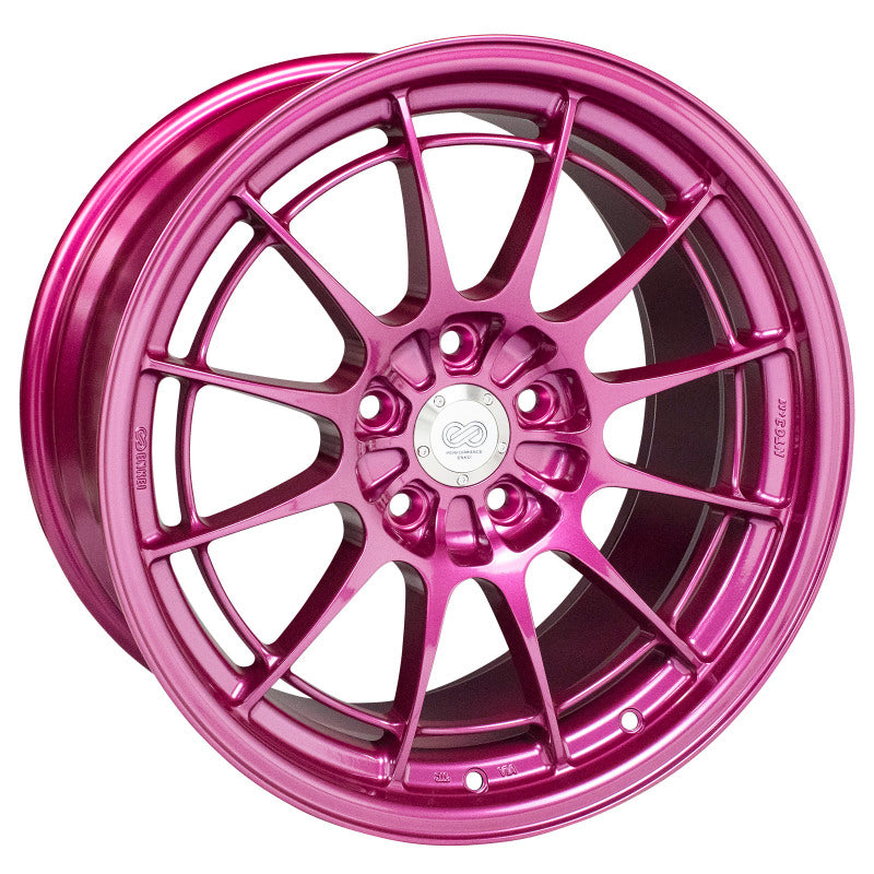 Enkei NT03+M 18x9.5 5x114.3 40mm Offset 72.6mm Bore Magenta Wheel (MOQ 40)-thumbmail-2