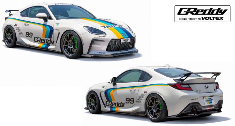 GReddy 2022+ Subaru BRZ X VOLTEX Aero Kit Front Under Spoiler CFRP-thumbmail-2