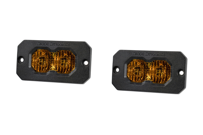 Diode Dynamics C2 2.0 Sport Yellow Combo/Driving Flush ABL (Pair)-thumbmail-1