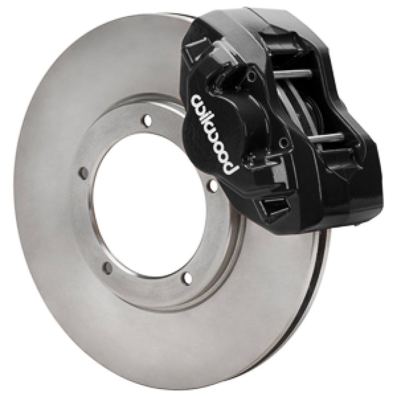 Wilwood 84-89 Porsche 911 D45 11.10in. Front Brake Kit w/ Flex Lines - Black-thumbmail-1