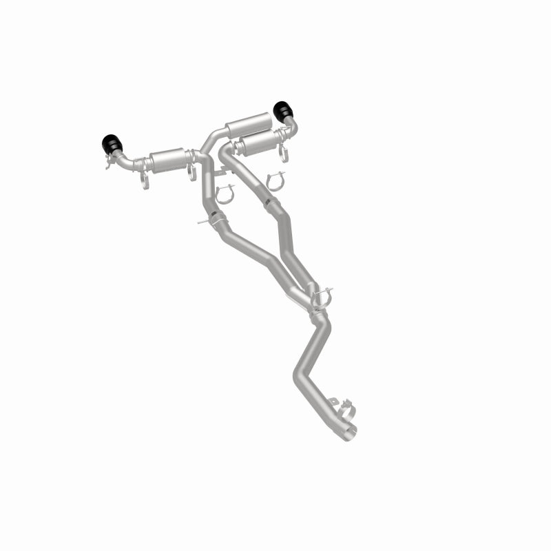 MagnaFlow 2020+ Toyota Supra SPEQ Series Cat-Back Performance Exhaust System w/ Black Chrome Tips-thumbmail-8
