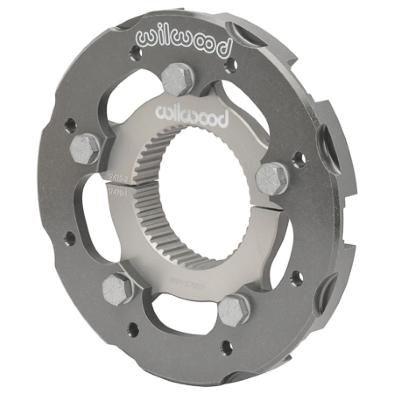 Wilwood Hub Kit Splined 46 Tooth Inboard Sprint Axle w/ 7.18 Snap Ring Rotor Adapter-thumbmail-1