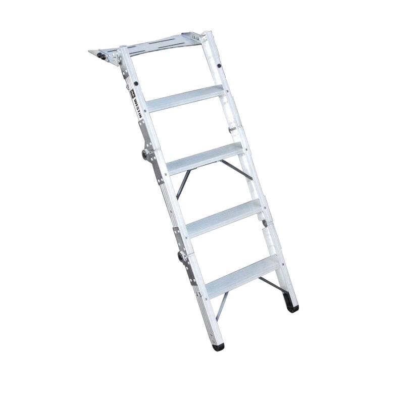 Westin Truck-Pal Tailgate Ladder - Aluminum-thumbmail-14